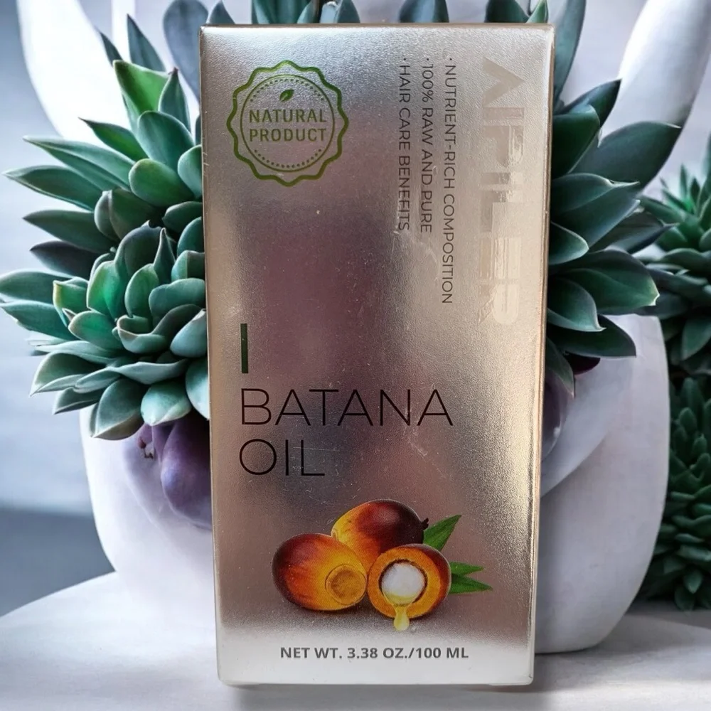 Raw‎ Batana Oil for Hair Growth 100% Pure 3.38 oz - NEW Sealed-EXP 07/27 AIPILER